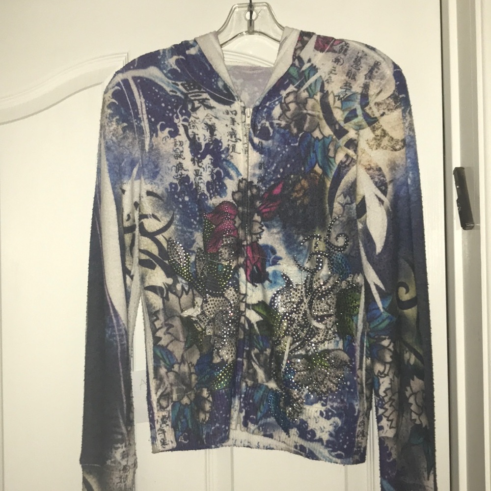 Zip thin jacket